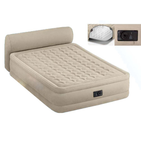 фото Надувная кровать Intex 64460 со встроенным насосом (229-152-46 см)