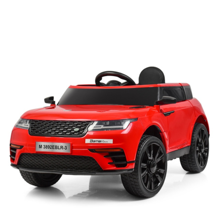 фото Джип для детей Range Rover M 3892EBLR-3 с кожаным сиденьем (красный) фото Джип для детей Range Rover M 3892EBLR-3 с кожаным сиденьем (красный)