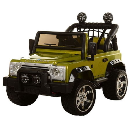 фото Детский джип M 3157 EBR-10 с пультом управления (темно зеленый) фото Детский джип M 3157 EBR-10 с пультом управления (темно зеленый)
