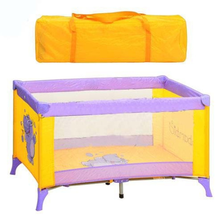 фото Детский манеж M 1546  фиолетово-желтый