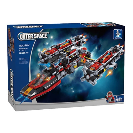 фото Детский конструктор AUSINI 25114 космолет (1758 деталей)