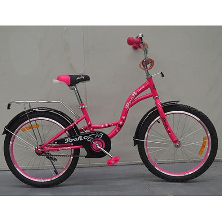 фото Велосипед для детей двухколесный 14 дюймов Profi G1423 (малиновый)