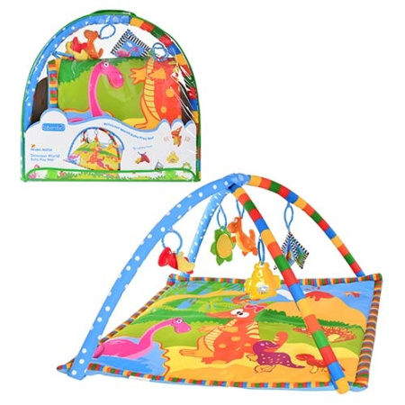фото Коврик для младенца M 2124 дуги с подвесками