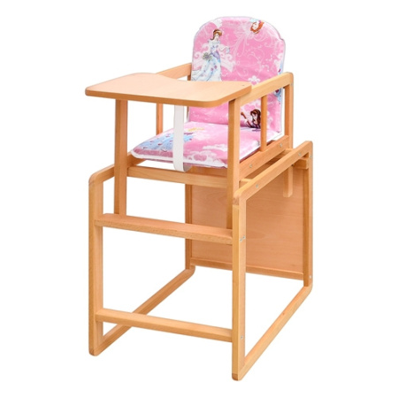 фото Деревянный стульчик для кормления 0015 «Маричка»