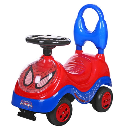 фото Каталка-толокар для детей YH839B человек паук (красный)