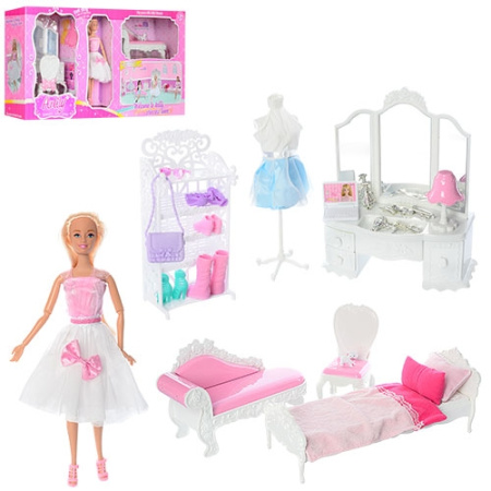 фото Мебель для куклы 99045 с куклой