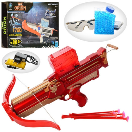 фото Игровой арбалет для детей LS203-A стрелы и водяные пули (44 см)