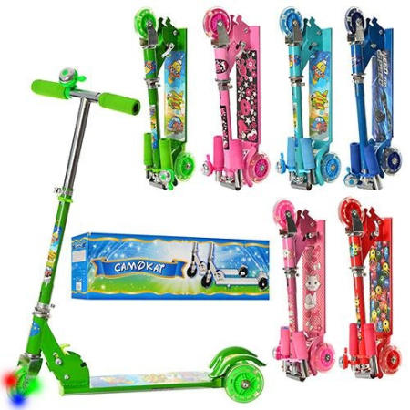 фото Трехколесный самокат BB 3-010-3 (руль до 71,5см)