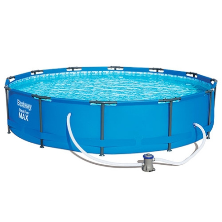 фото Каркасный бассейн Bestway 56416 с фильтр-насосом (366-76 см)