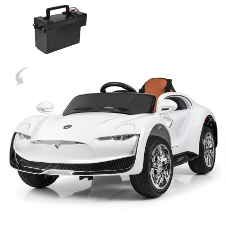 фото Детский электромобиль Tesla Bambi M 3964EBLR-1 с кожаным сиденьем (белый) фото Детский электромобиль Tesla Bambi M 3964EBLR-1 с кожаным сиденьем (белый)