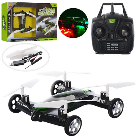 фото Квадрокоптер на радиоуправлении 2в1 HC617 на колесах