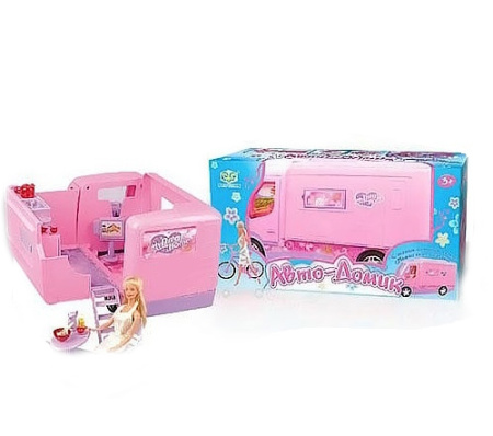 фото Машинка EJ 80101 R Авто-домик для куклы