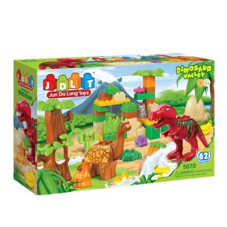 фото Детский конструктор JDLT 5070, Динозавры, 62 детали