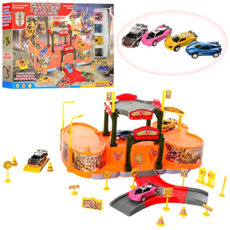 фото Детская парковка гараж P2899 Трансформеры