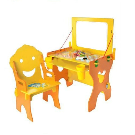 фото Парта BAMBI W 017 «Фиксики» с магнитной доской