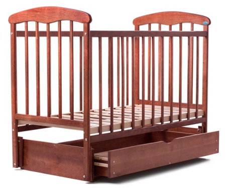 фото Кровать Наталка маятник ящик Ясень темная 60035