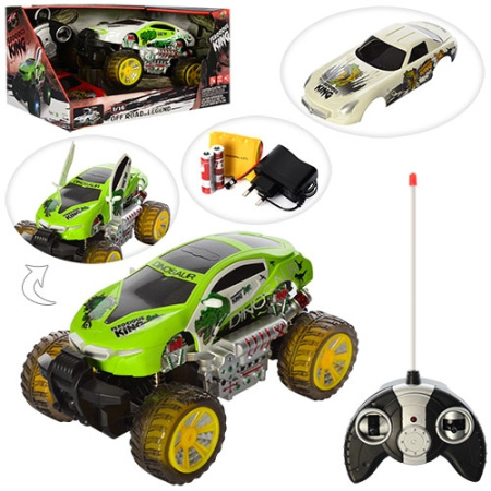 фото Джип на радиоуправлении SP6888-111 резиновые колеса с амортизаторами (25 см)