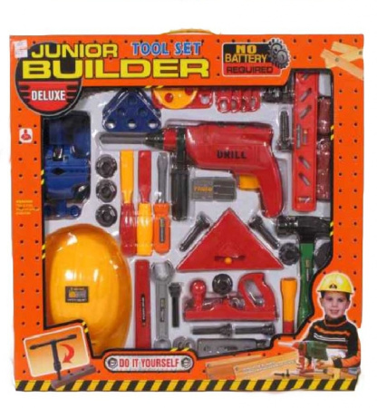 фото Набор инструментов в коробке «JUNIOR BUILDER» 2068