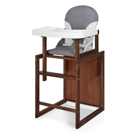 фото Детский стульчик для кормления CH-D6 трансформер 2в1 (серый)