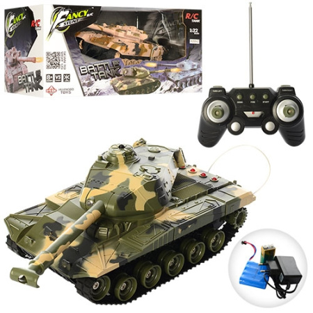 фото Танк с радиоуправлением HB-TK05-6 поворот на 360 градусов (26см)