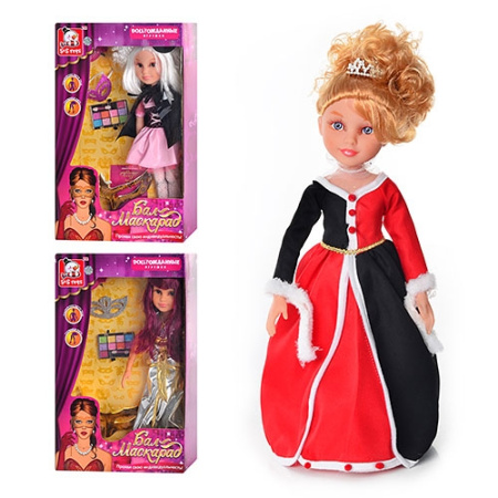 фото Кукла с аксессуарами S+S SR 0020-3-6 бал-маскарад