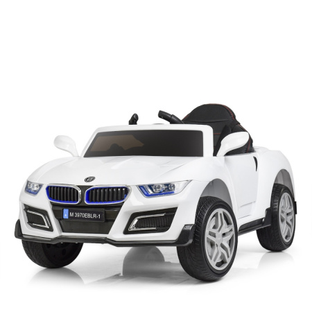 фото Детский электромобиль BMW M 3970EBLR-1 с кожаным сиденьем (белый) фото Детский электромобиль BMW M 3970EBLR-1 с кожаным сиденьем (белый)