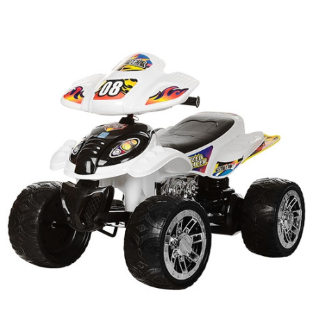 фото Детский квадроцикл с переключением скорости M 2403ER-1-2 (бело-черный) фото Детский квадроцикл с переключением скорости M 2403ER-1-2 (бело-черный)