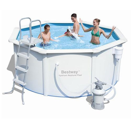фото Каркасный бассейн 56284 Bestway с фильтр-насосом фото Каркасный бассейн 56284 Bestway с фильтр-насосом