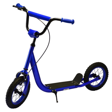 фото Самокат для подростков двухколесный SR 2-046-BL с ручным тормозом (синий)
