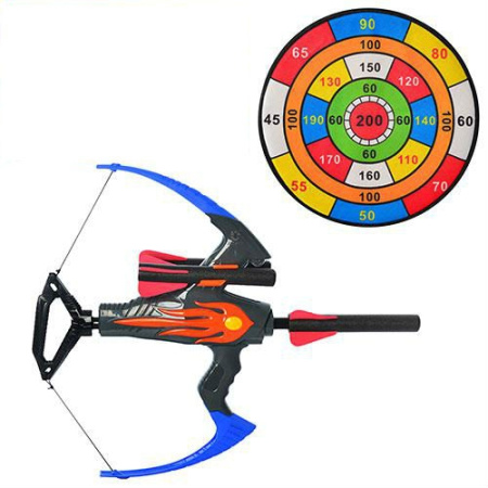 фото Детский лук 8002 с мягкими стрелами