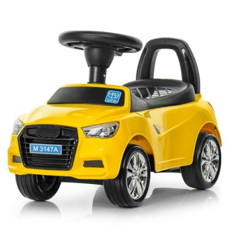 фото Детская каталка-толокар Bambi Audi M 3147A(MP3)-6 музыка и MP3 (желтая)