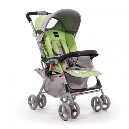 фото Коляска прогулочная Everflo E-301 green/grey 10338