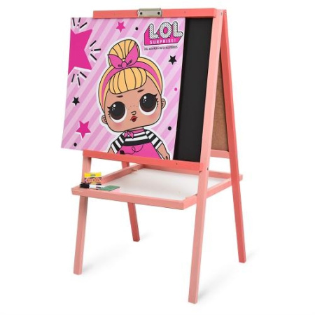 фото Мольберт для детей LOL M 067 двухсторонний из ДСП