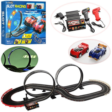 фото Автотрек детский JJ83-2 на пульте управления (152-73см)