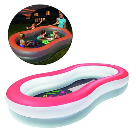 фото Бассейн BW 54136 с подсветкой (280-157-46см)