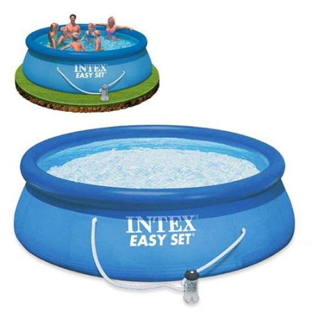 фото Надувной бассейн Intex 28146 с фильтр-насосом (366-91 см)