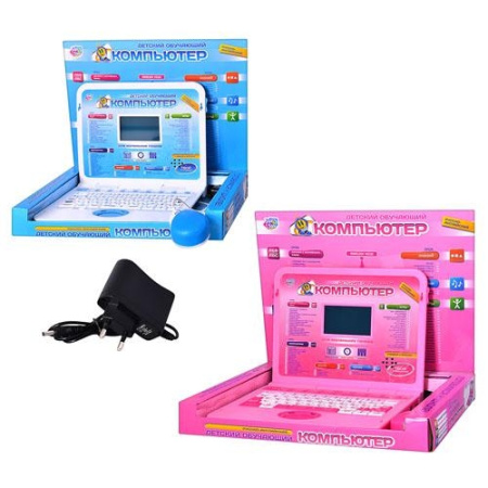 фото Детский обучающий компьютер 7293-94 JOY TOY англо-русский 60 функций