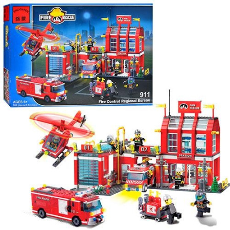 фото Конструктор BRICK 911 «Пожарная тревога»,  980 деталей