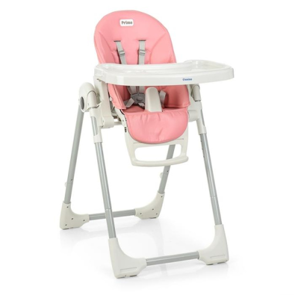Стульчик для кормления El Camino ME 1038 PRIME Flamingo экокожа (розовый)