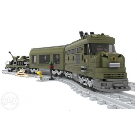 фото Детский конструктор Ausini 25003 Военный поезд (764 дет)