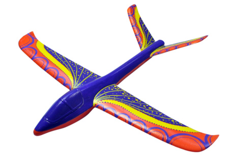 фото Планер метательный J-Color Eagle 600мм c комплектом красок