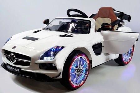 фото Детские электромобили Mercedes-Benz SLS SX812 PAINTING Лицензия модель 2016г Белый (MD812) фото Детские электромобили Mercedes-Benz SLS SX812 PAINTING Лицензия модель 2016г Белый (MD812)