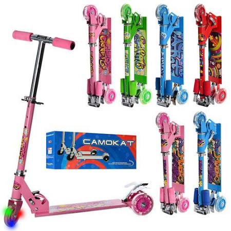 фото Трехколесный детский самокат JR 3-004-1 PROFI