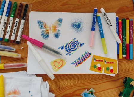 фото Фломастеры-аэрографы волшебные MALINOS BLOpens Magic 5 (4+1+1) шт