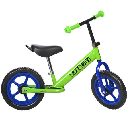 фото Детский беговел 12 дюймов PROFI KIDS M 3473-4 колеса EVA (зеленый)
