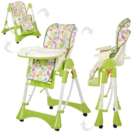 фото Регулируемый стульчик для кормления HC580-5 (зеленый)