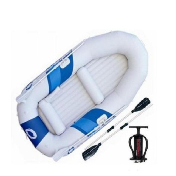 Надувная лодка 65044 "Marine Pro" BestWay 65044 с алюминевыми веслами (269 х 142 х 46)
