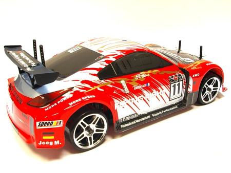 фото Радиоуправляемая модель Дрифт 1:10 Himoto DRIFT TC HI4123BL Brushless (красный)