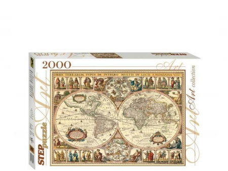 фото Пазлы 84003, Историческая карта мира (2000 элементов)(о)