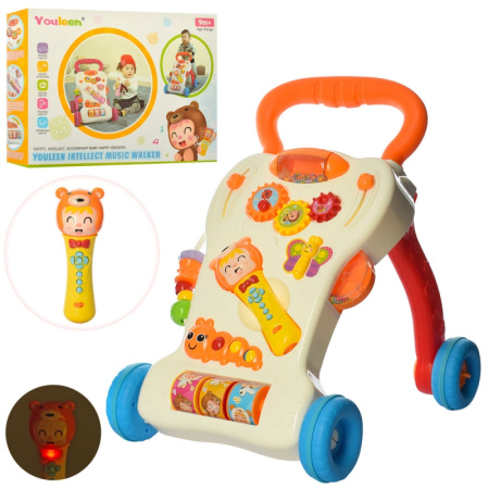 фото Детский игровой центр 2303 каталка-ходунки с музыкой светом